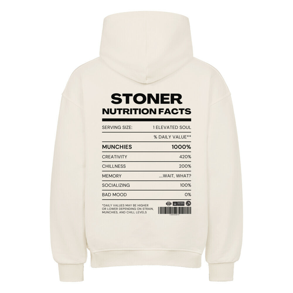 Stoner Nutrition Oversized Hoodie - BroWs