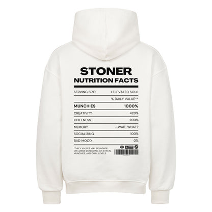 Stoner Nutrition Oversized Hoodie - BroWs