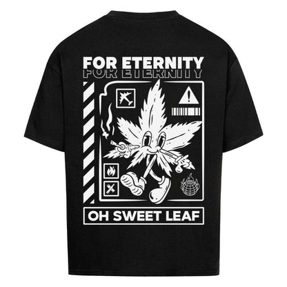 Sweet Leaf Oversized Shirt - BroWs