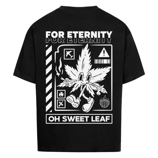Sweet Leaf Oversized Shirt - BroWs