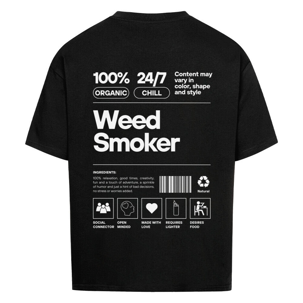Weed Smoker Oversize Shirt - BroWs