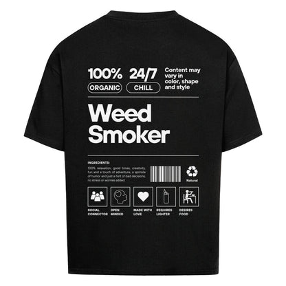 Weed Smoker Oversize Shirt - BroWs