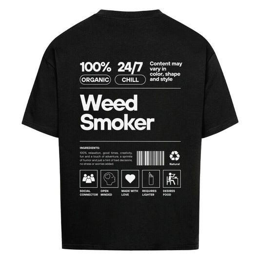 Weed Smoker Oversize Shirt - BroWs