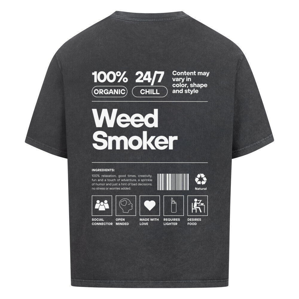 Weed Smoker Oversize Shirt - BroWs