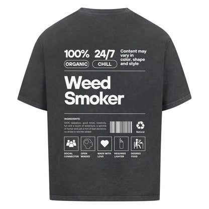Weed Smoker Oversize Shirt - BroWs